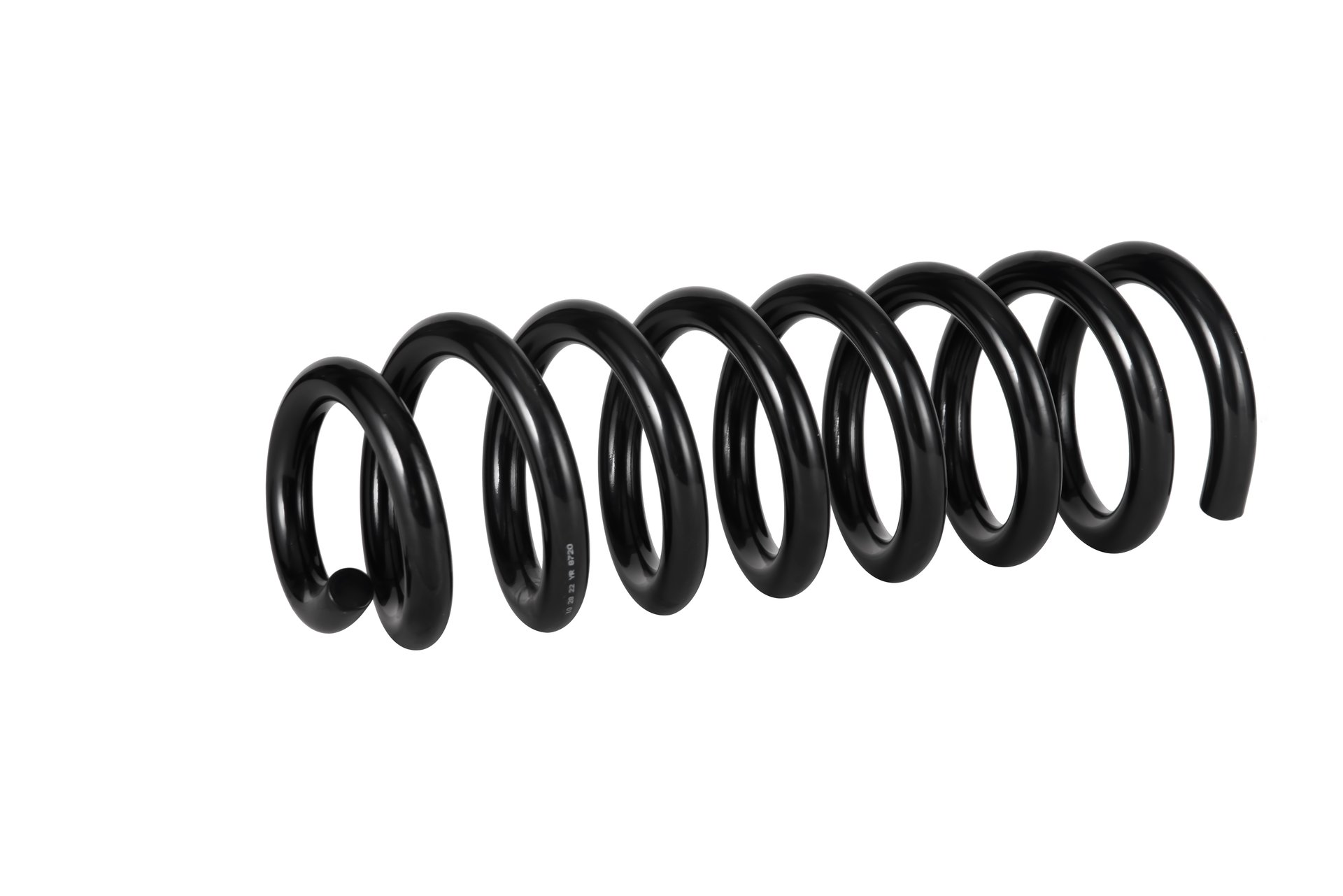 Automotive suspension spring to support the weight of the vehicle