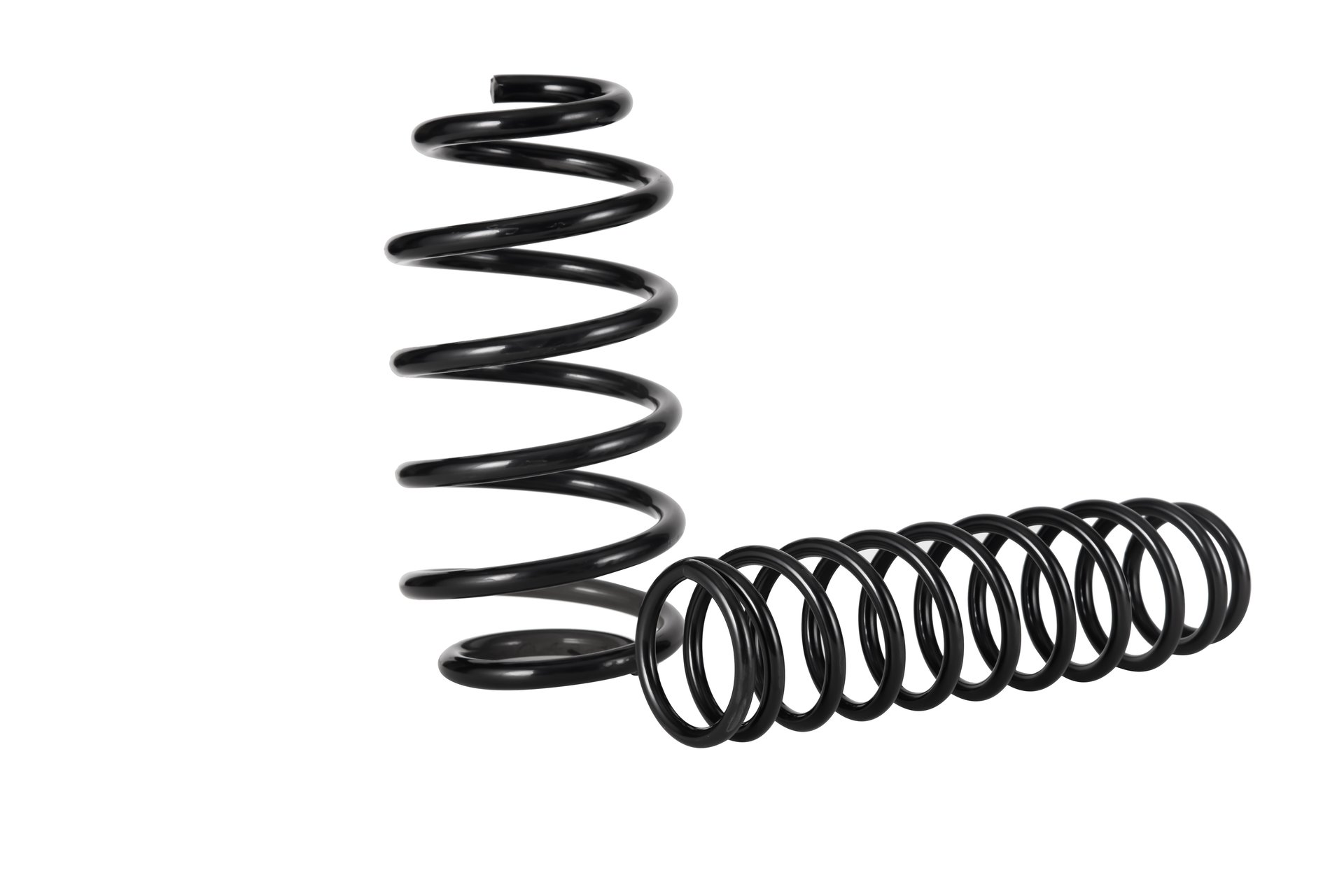 Automotive suspension spring to support the weight of the vehicle