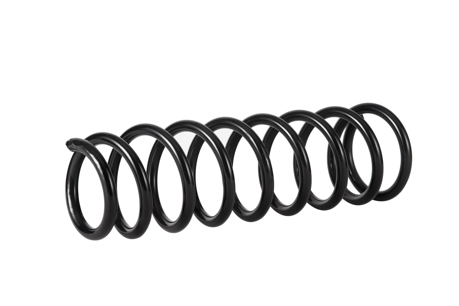 Automotive suspension spring to support the weight of the vehicle