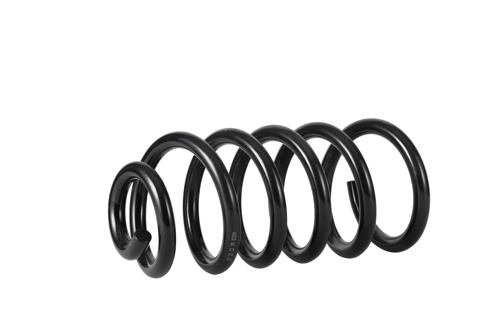 Automotive suspension spring to support the weight of the vehicle