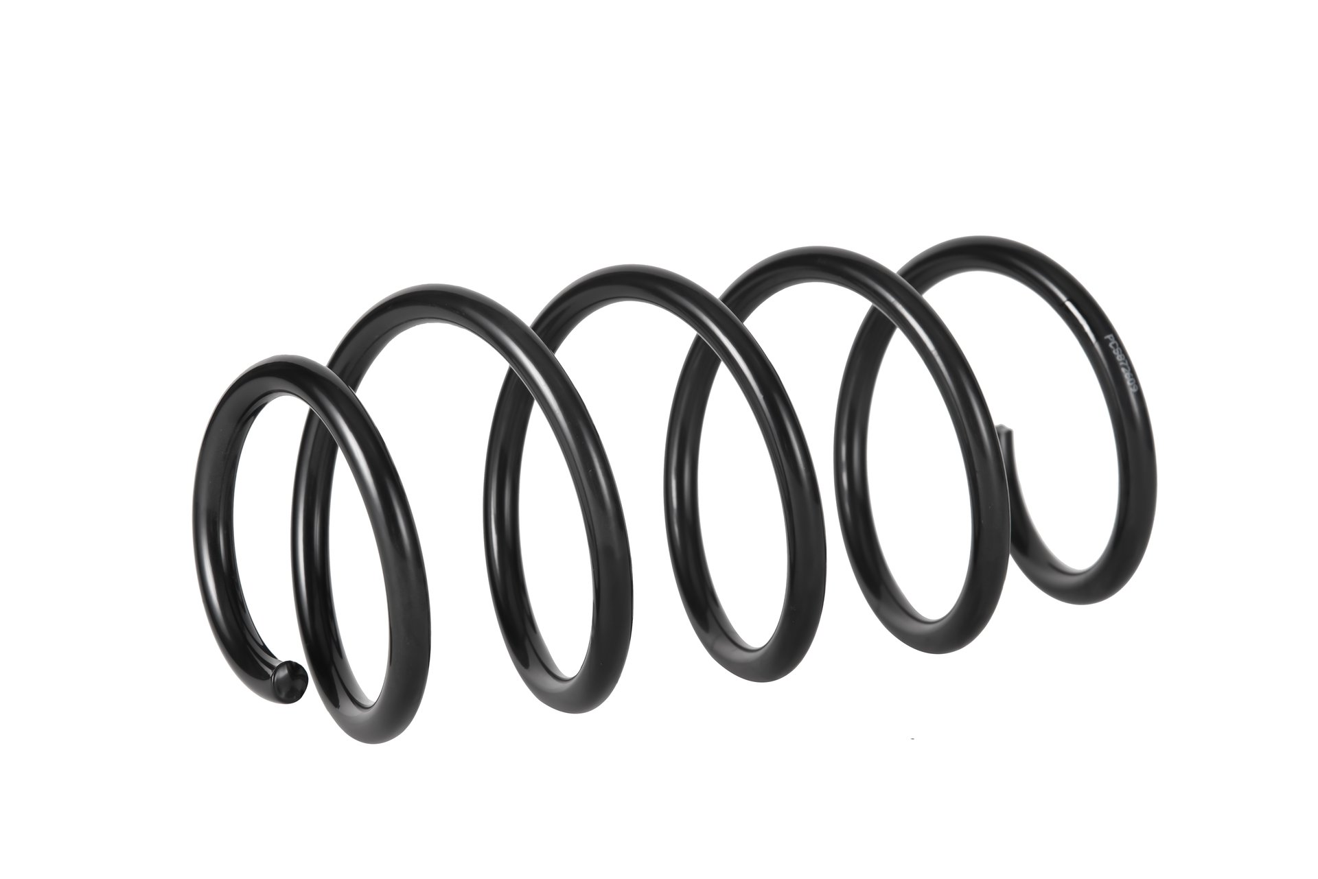 Automotive suspension spring to support the weight of the vehicle