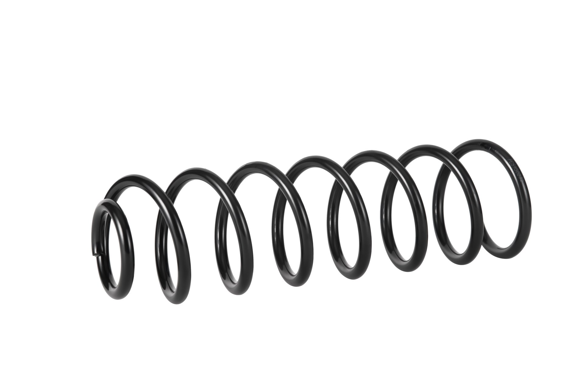 Automotive suspension spring to support the weight of the vehicle