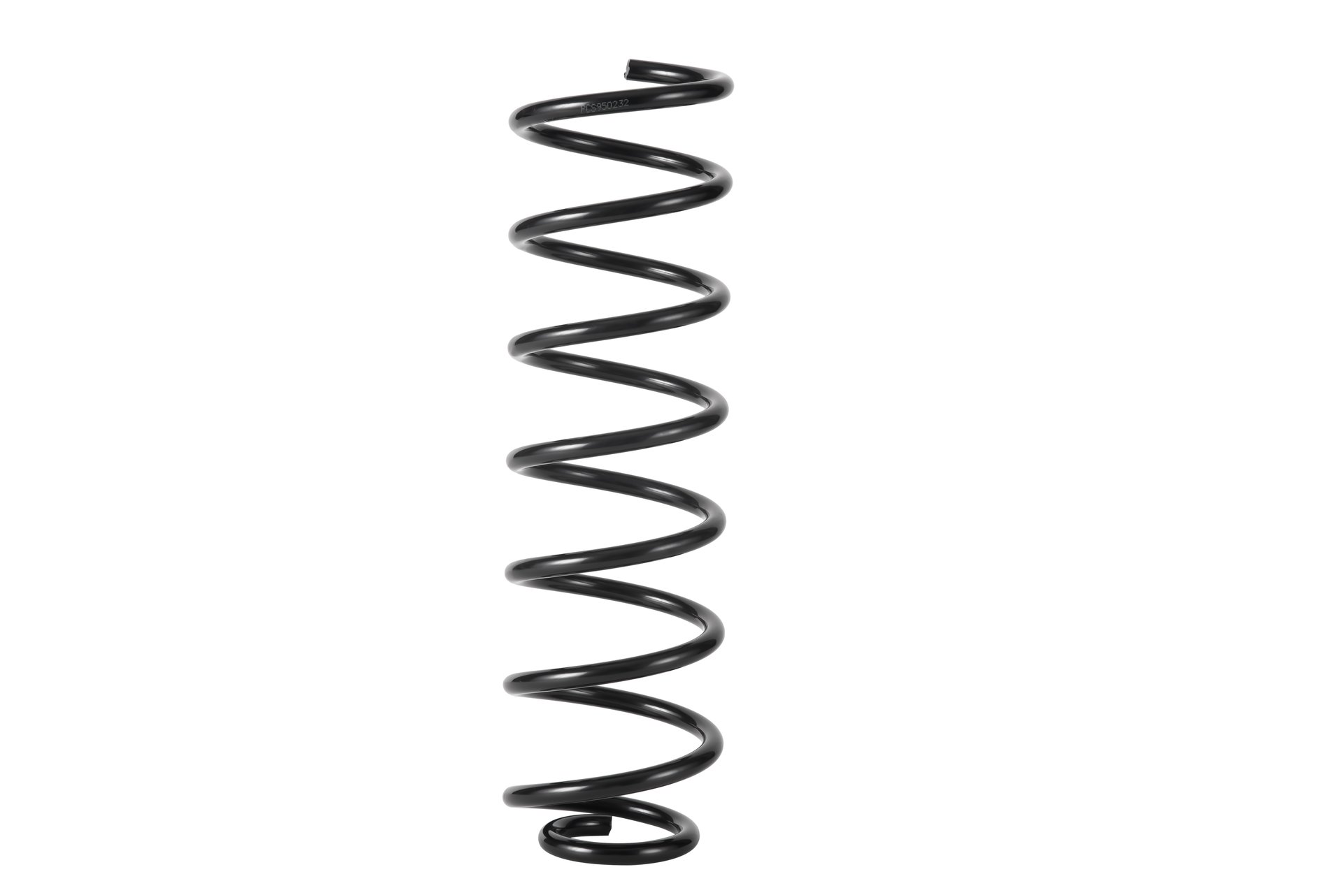 Automotive suspension spring to support the weight of the vehicle