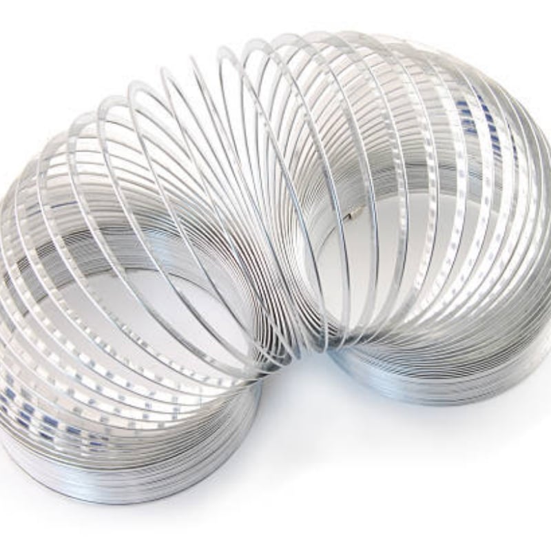 Flat spiral coil springs